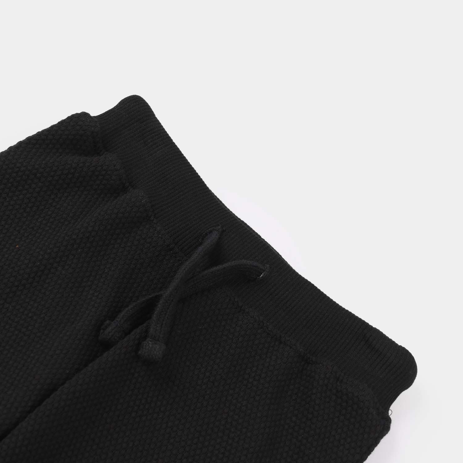 Infant Boys Cotton PK Pyjama (Cool Time Only) - Jet Black - Image 2