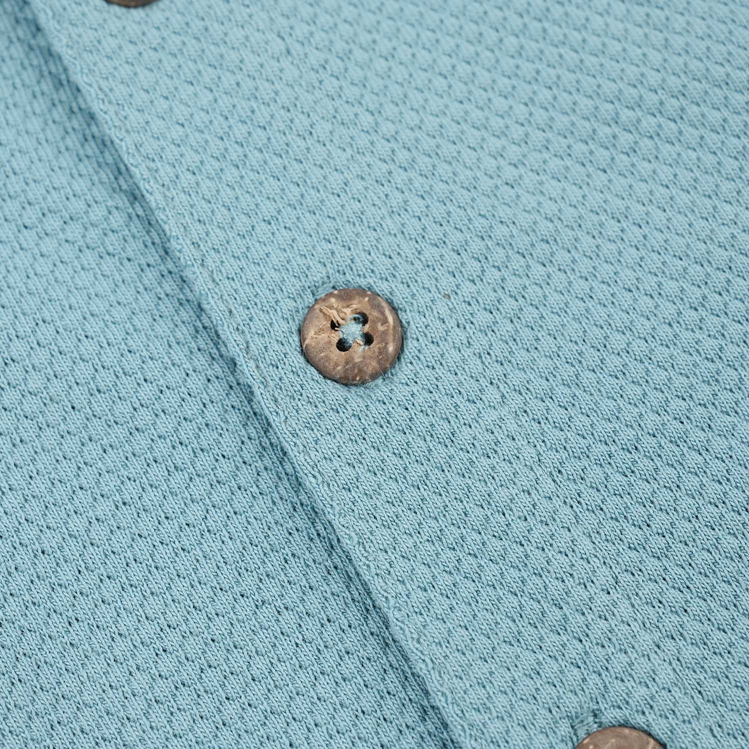 Infant Boys Cotton PK Romper Roar- Blue - Image 3