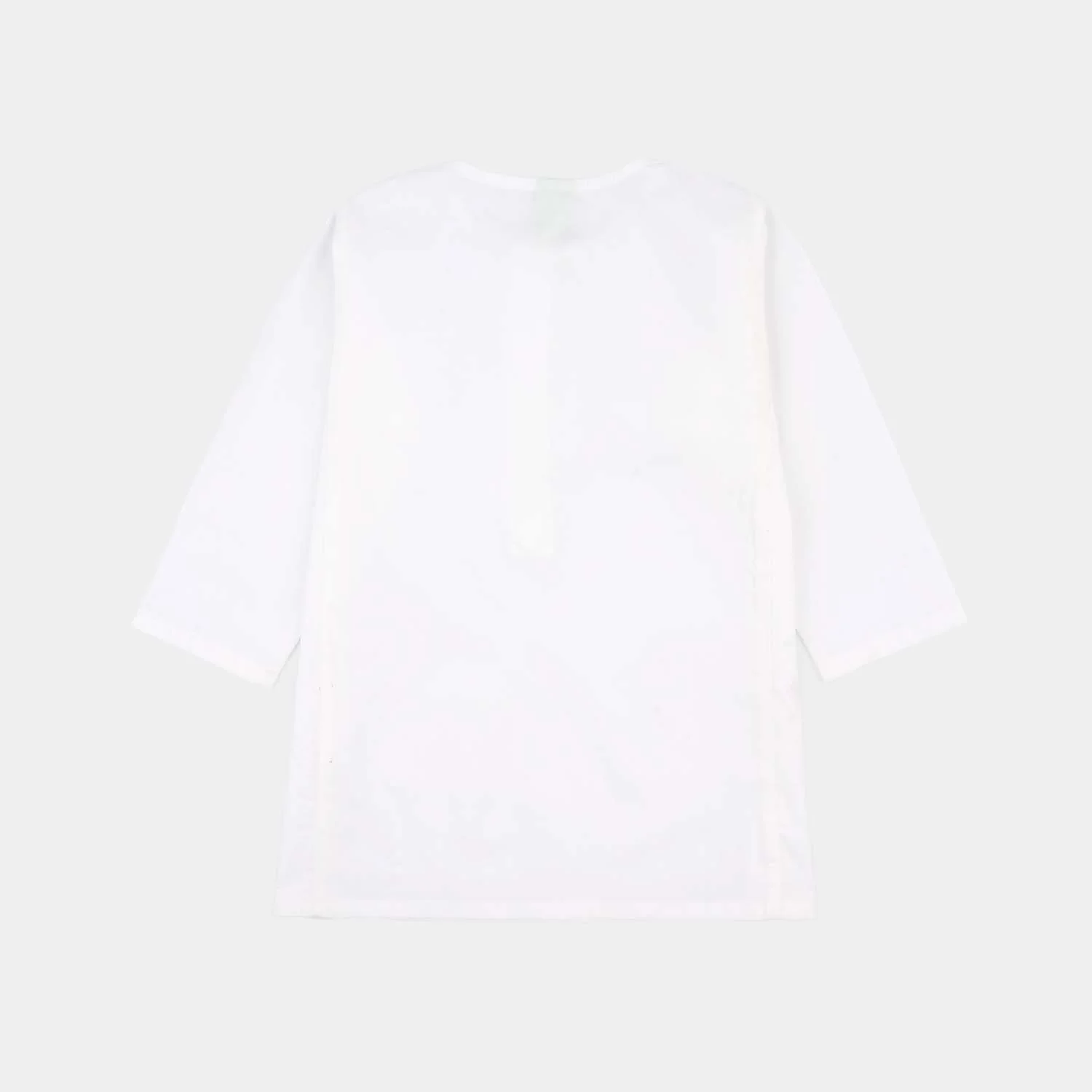 Infant Boys Cotton Poplin Kurta Pajama (Kali) - White - Image 4