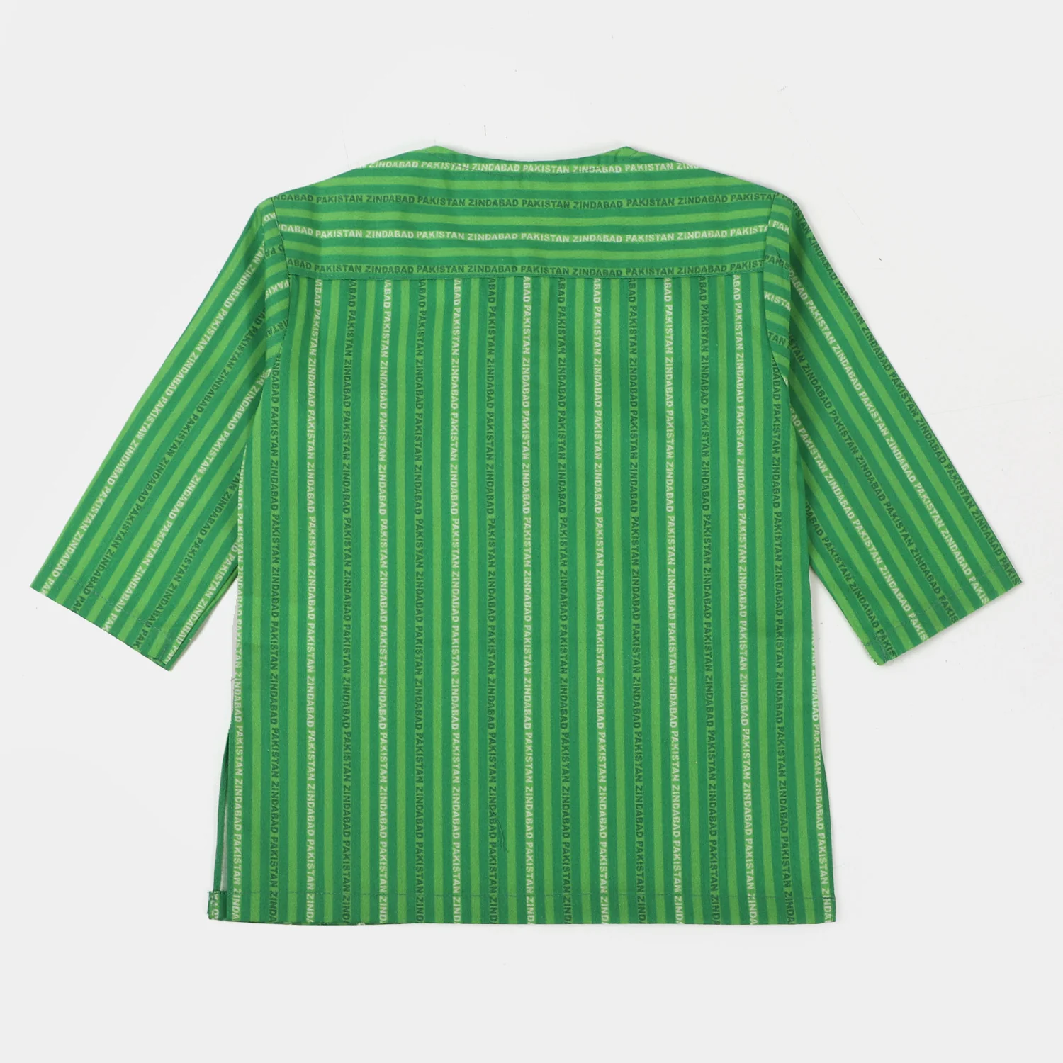 Infant Boys Pakistan Zindabad Kurta – Green - Image 3