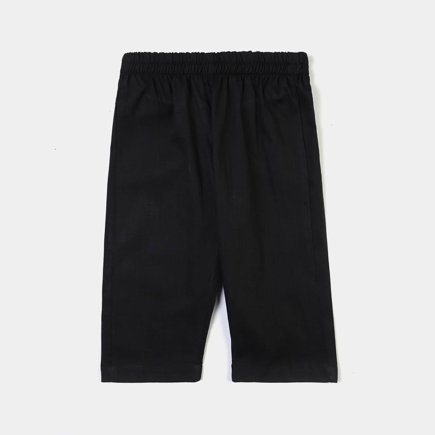 Infant Boys Cotton Slub 3Piece Suit (Black Puff) - Image 6