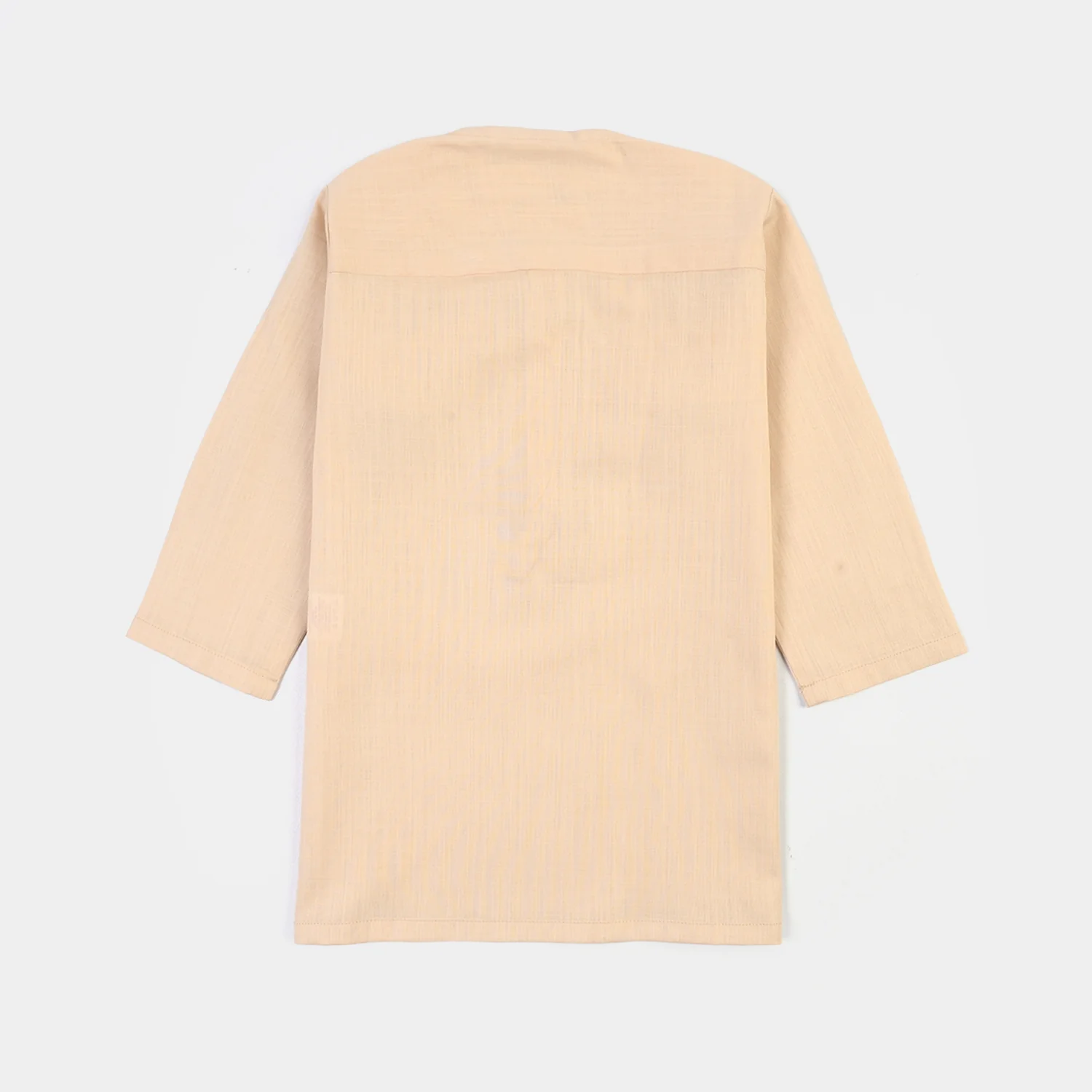 Infant Boys Cotton Slub 3Piece Suit (Peach Punch) - Image 4