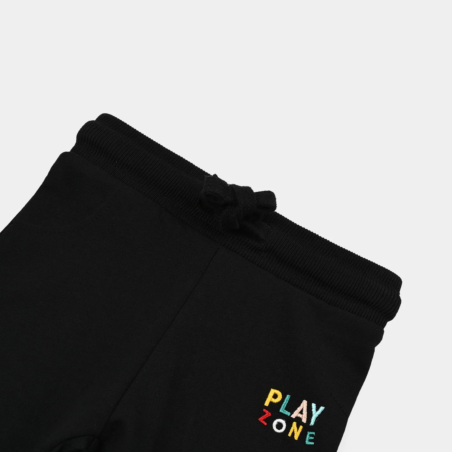 Infant Boys Cotton Terry Pyjama Play Zone-Jet Black - Image 2