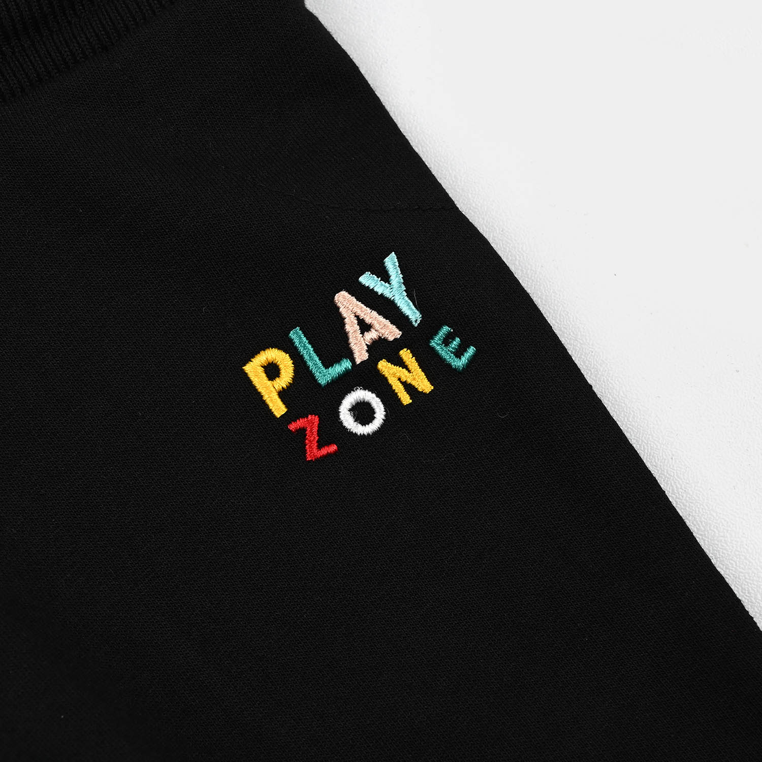 Infant Boys Cotton Terry Pyjama Play Zone-Jet Black - Image 3