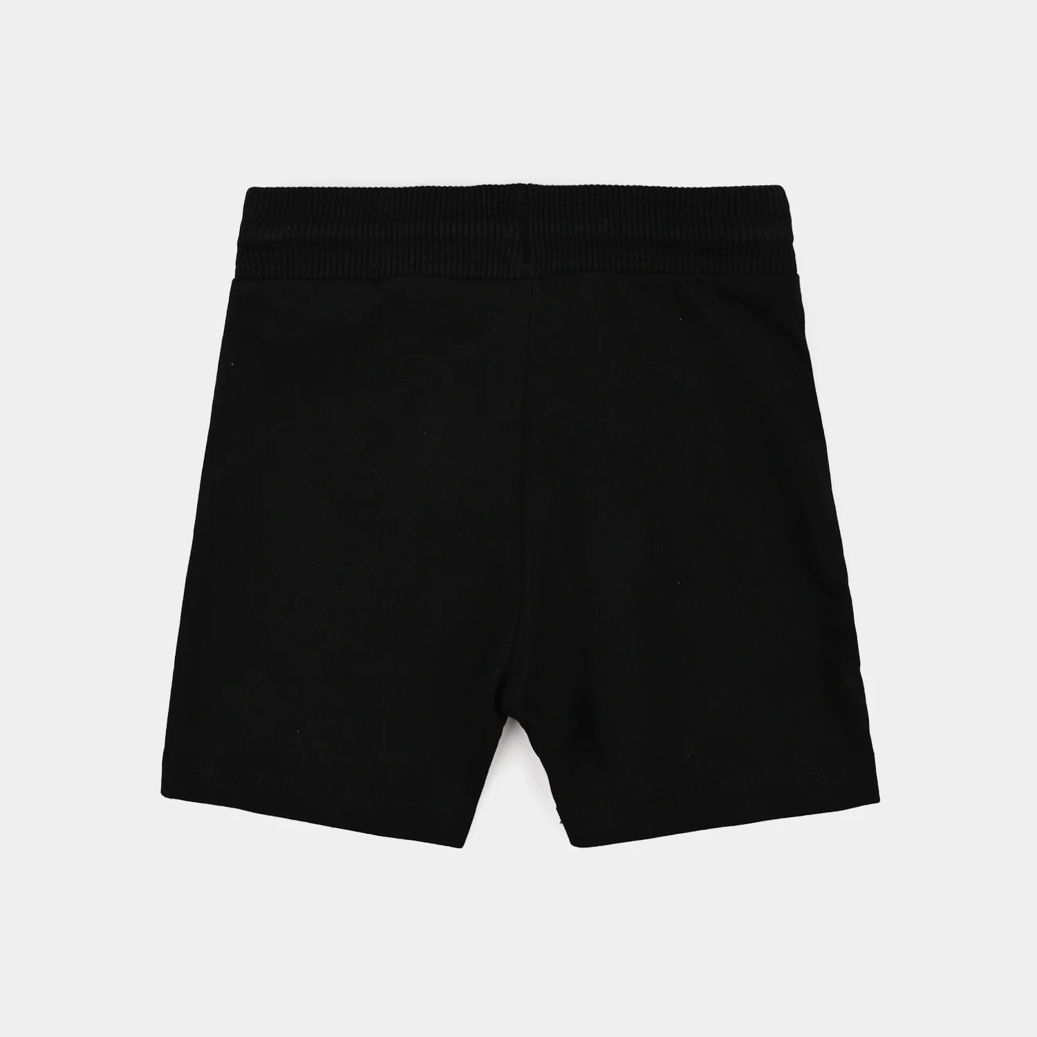 Infant Boys Cotton Terry Short Keep Building-Jet Black - Image 4
