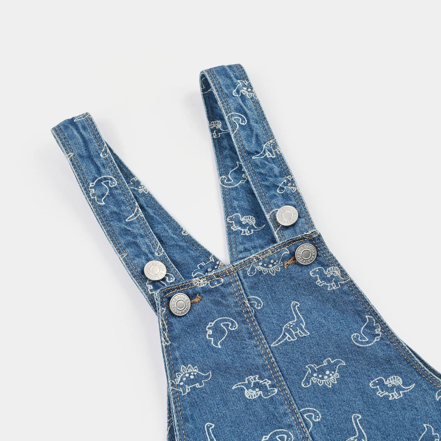 Infant Boys Denim rigid Dangril Dino-Mid Blue - Image 2
