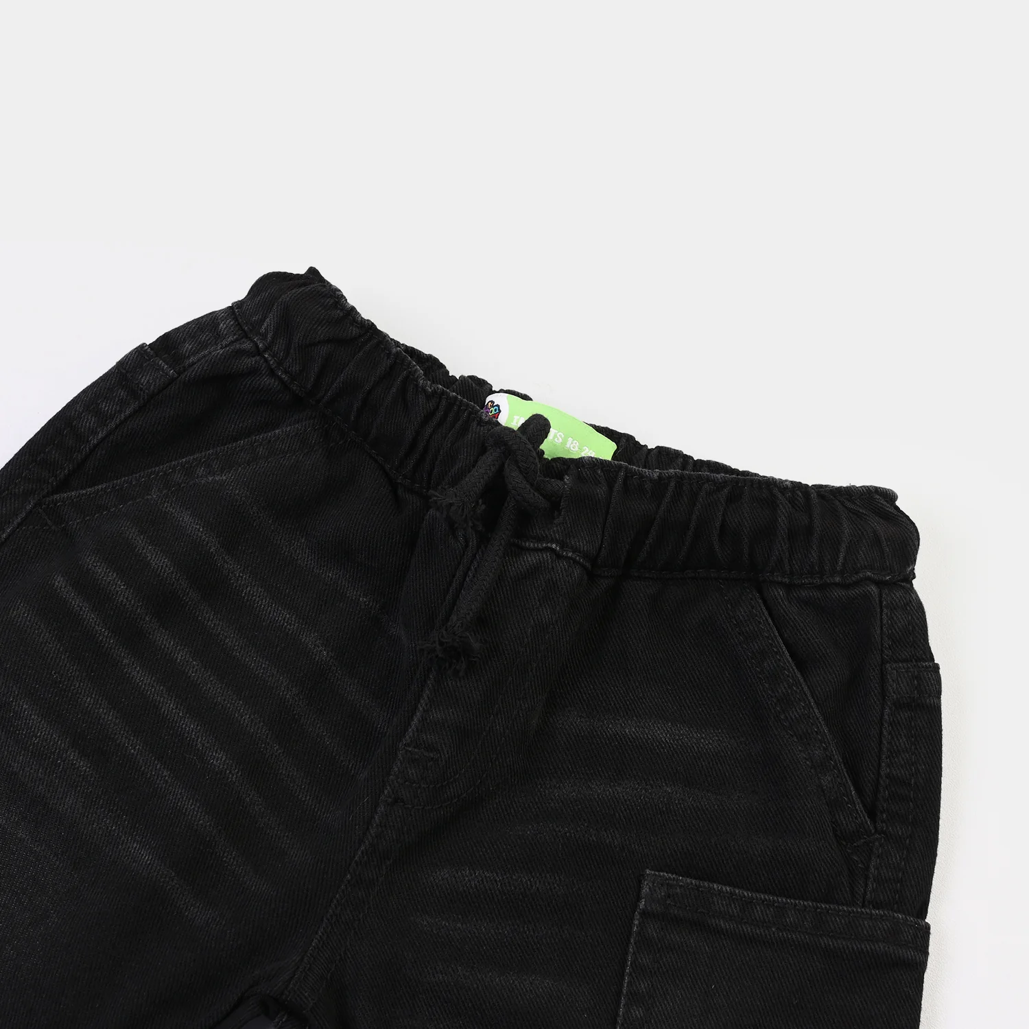 Infant Boys Denim rigid Short Car-Dark.Grey - Image 2