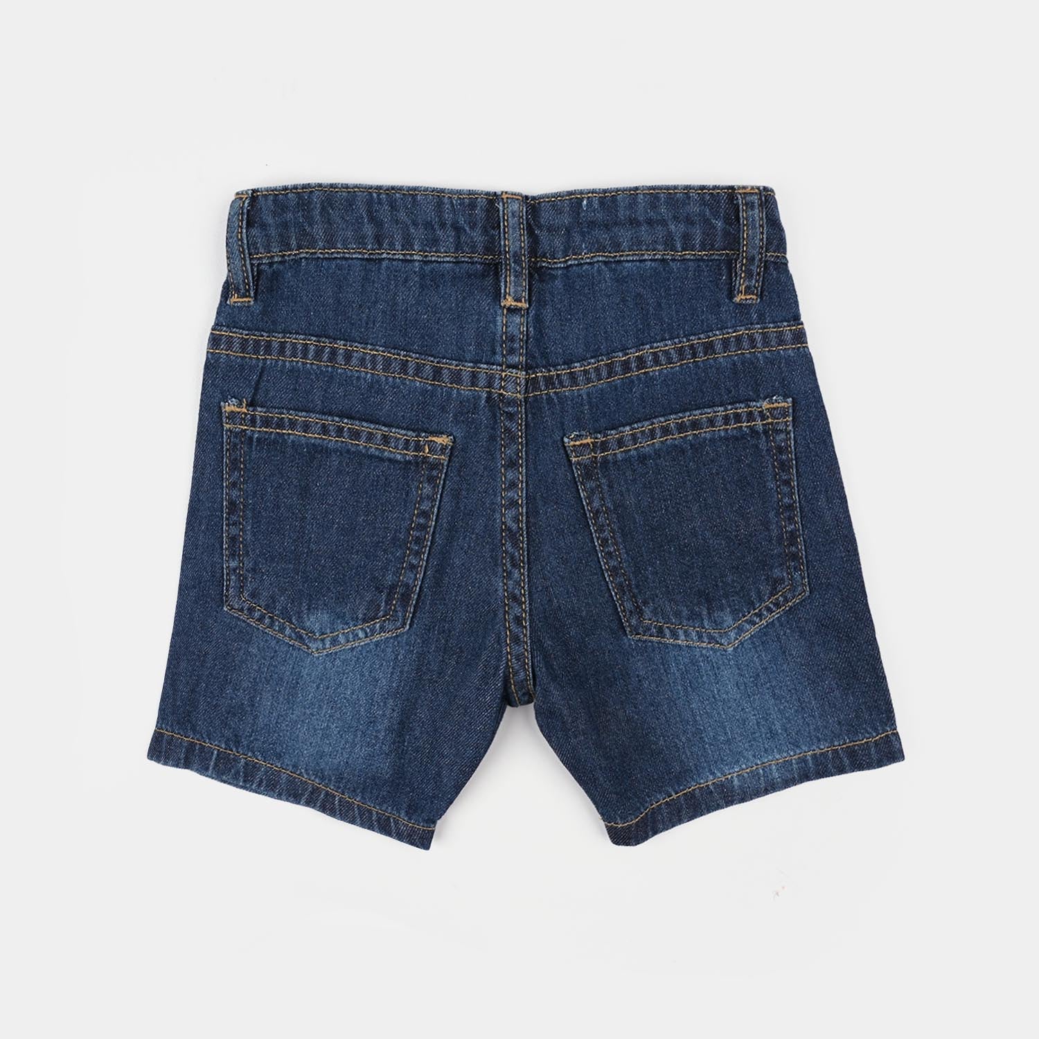 Infant Boys Denim rigid  Shorts Break Time-D.Blue - Image 4