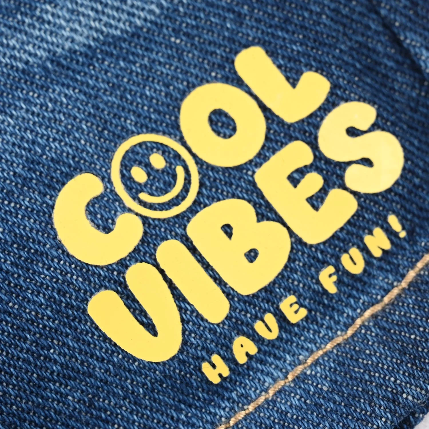 Infant Boys Denim Shorts (Cool Vibes) - Dark Blue - Image 3