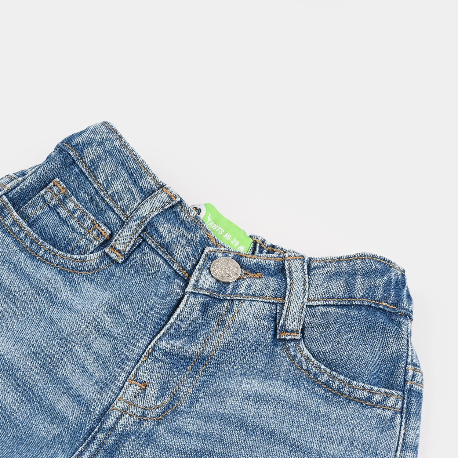 Infant Boys Denim rigid Shorts Roar some-Mid Blue - Image 2