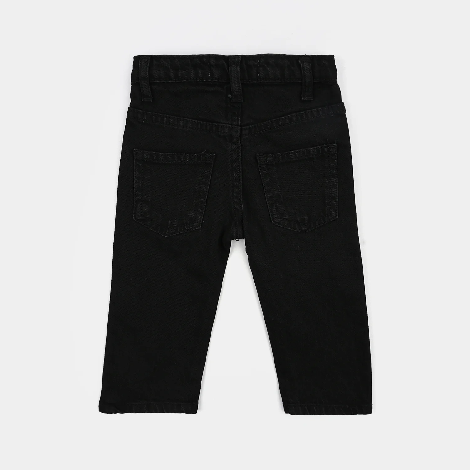 Infant Boys Denim Stretch Pant Basic-BLACK - Image 4