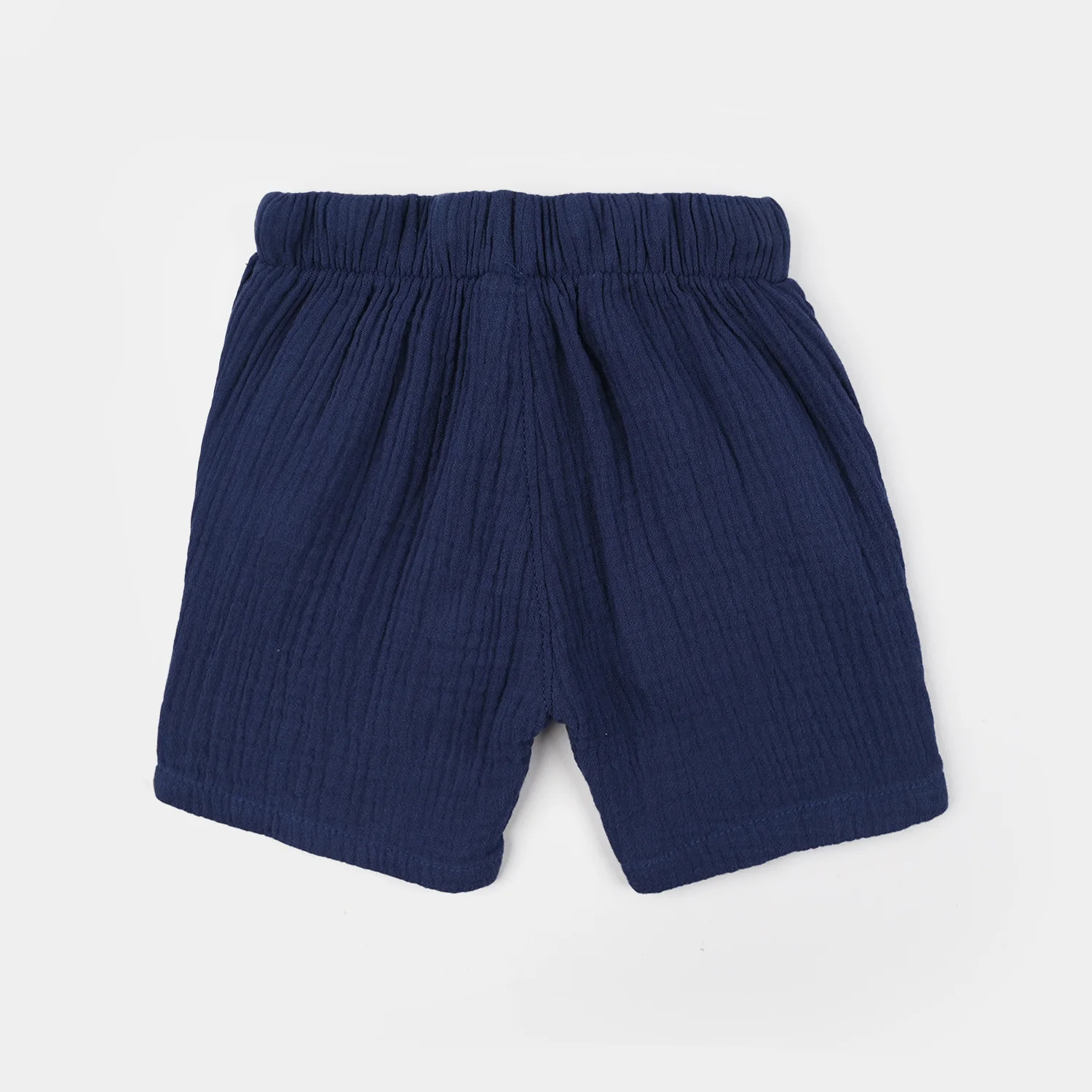 Infant Boys Gauze Short Palm Tree -Blue - Image 3