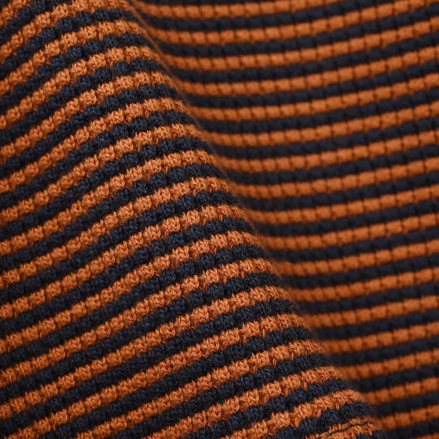 Infant Boys Jacquard Suit (Stripes) - Brown - Image 4