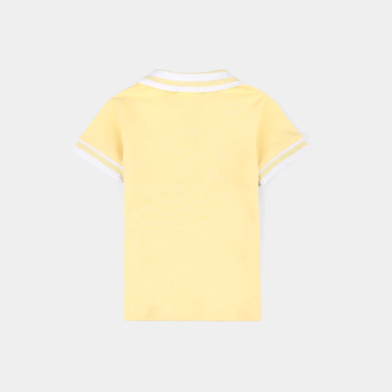Infant Boys Jersey/Terry 2Pc Suit - Yellow - Image 3