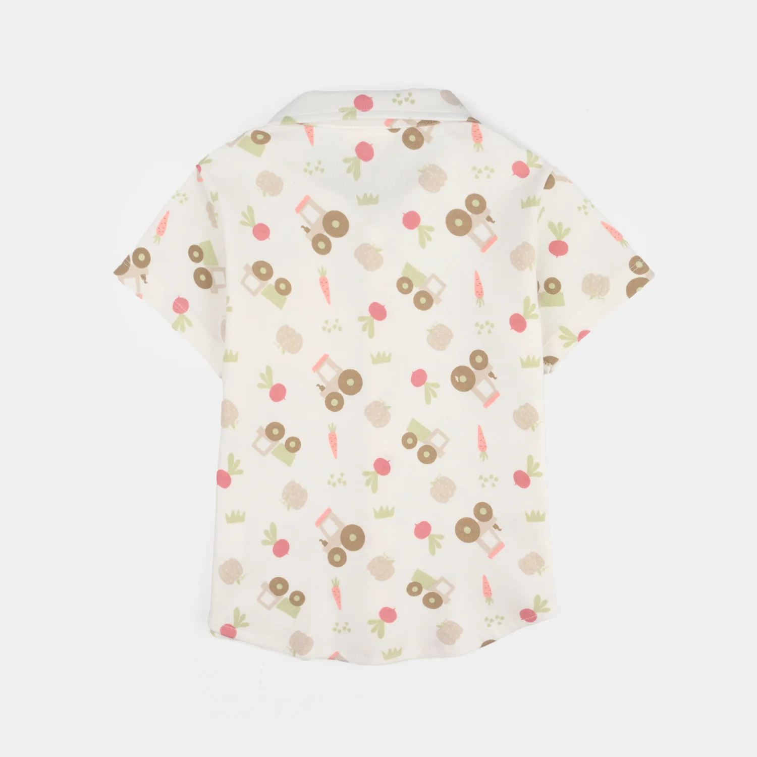 Infant Boys Jersey/Terry 2Pc Suit - White - Image 3