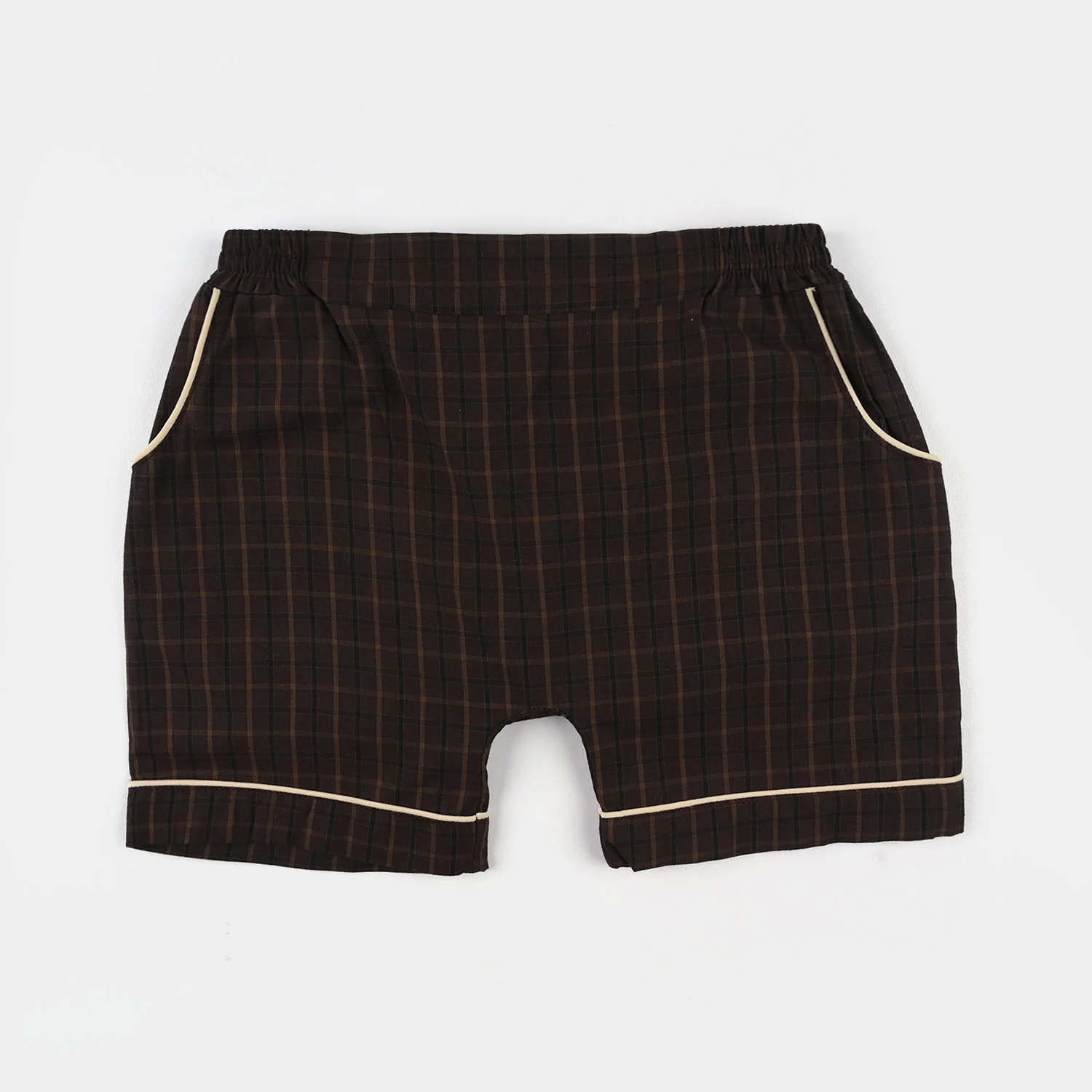 Infant Boys Jersey/Terry 2Pc Suit - Brown - Image 6