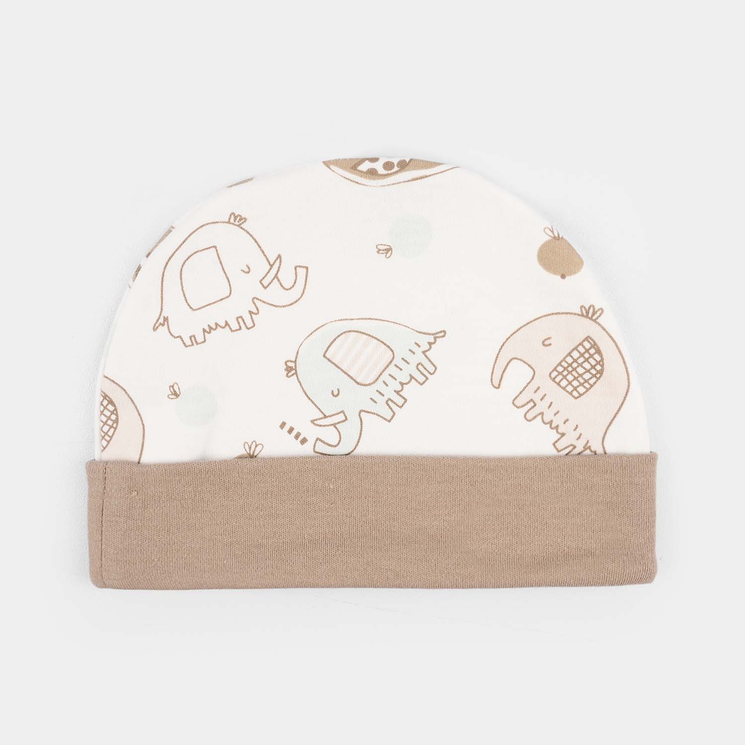 Infant Boys Jersey/Terry 3Pc Gift Set-Brown. White - Image 4