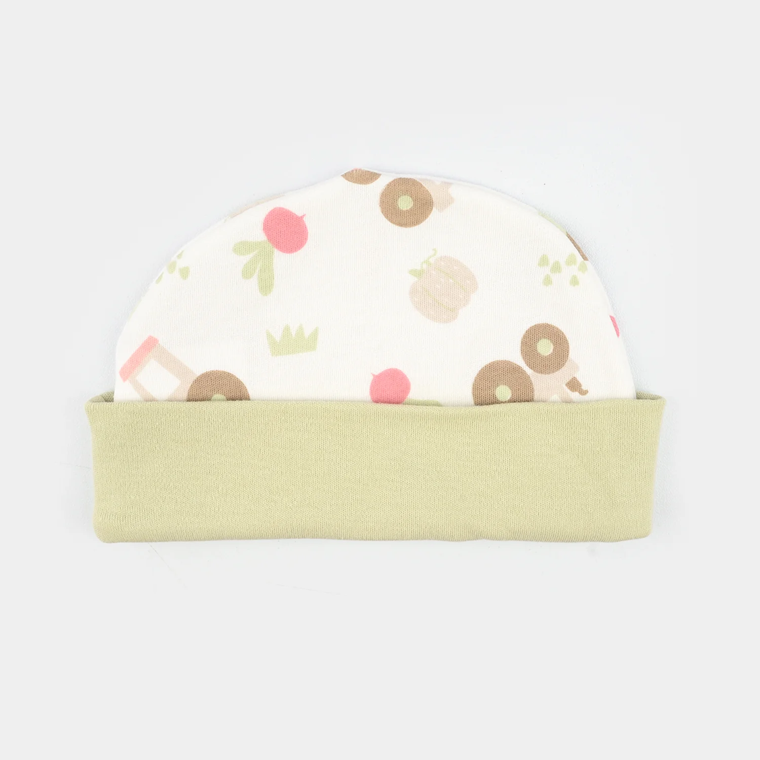 Infant Boys Jersey/Terry 3Pc Gift Set-Green.White - Image 4