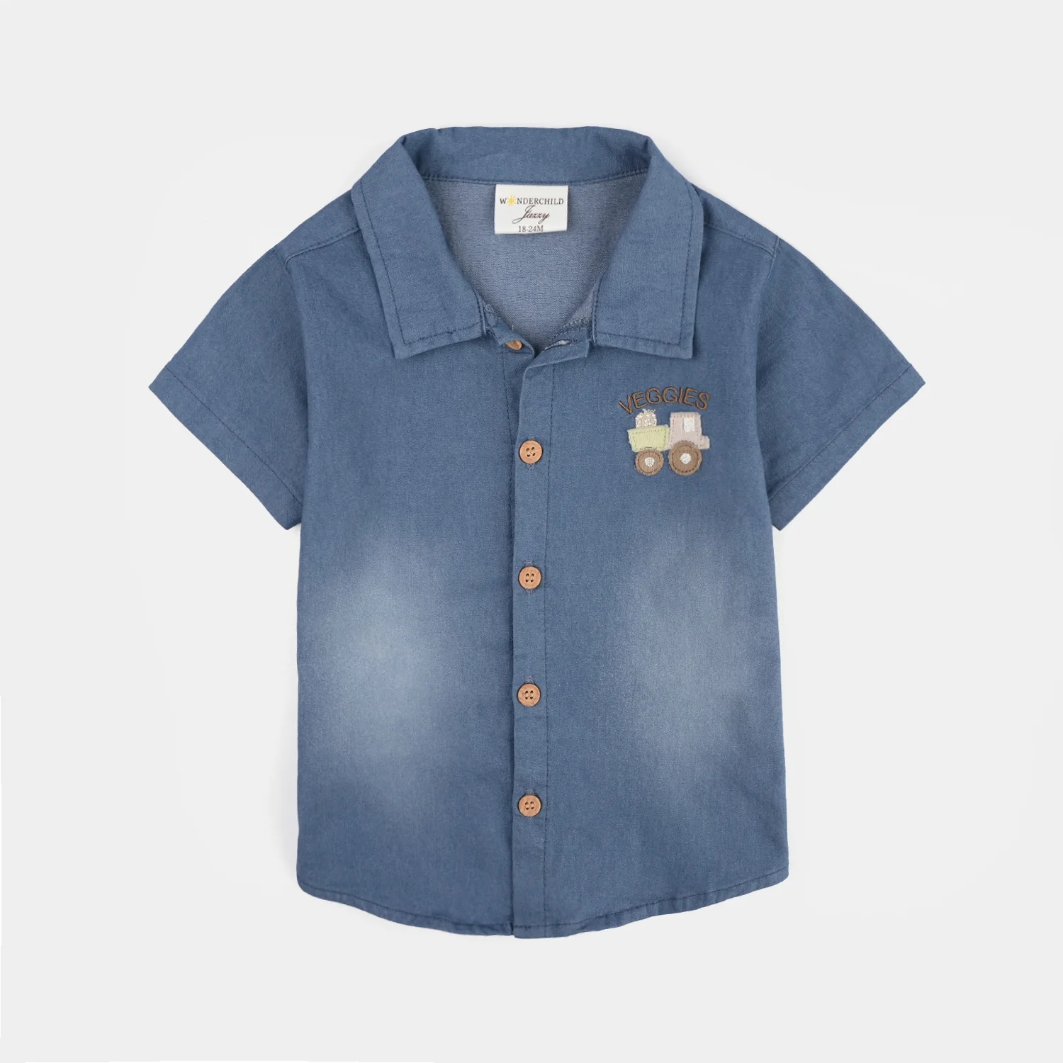 Infant Boys Jersey/Terry 3Pc Suit - Blue - Image 3