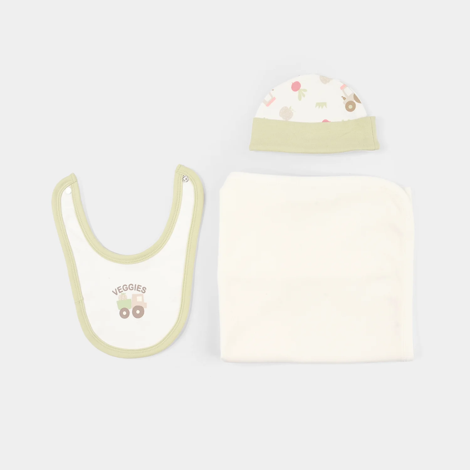 Infant Boys Jersey/Terry 5Pc Gift Set 287-041 E-C-GREEN - Image 3