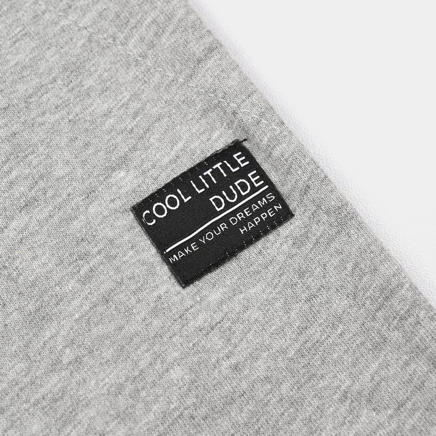 Infant Boys Jersey/Terry Pyjama Little Dude-Heater.Grey - Image 3