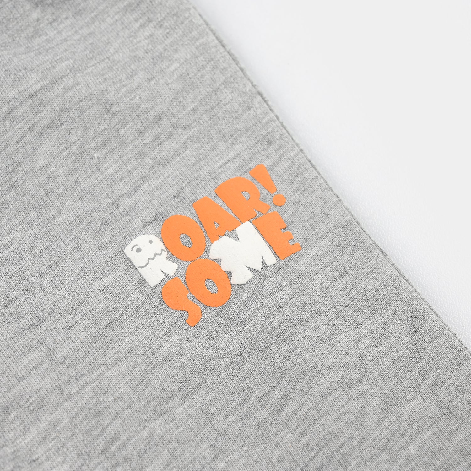 Infant Boys Jersey Terry Pajama (Roar Some) - Grey - Image 2
