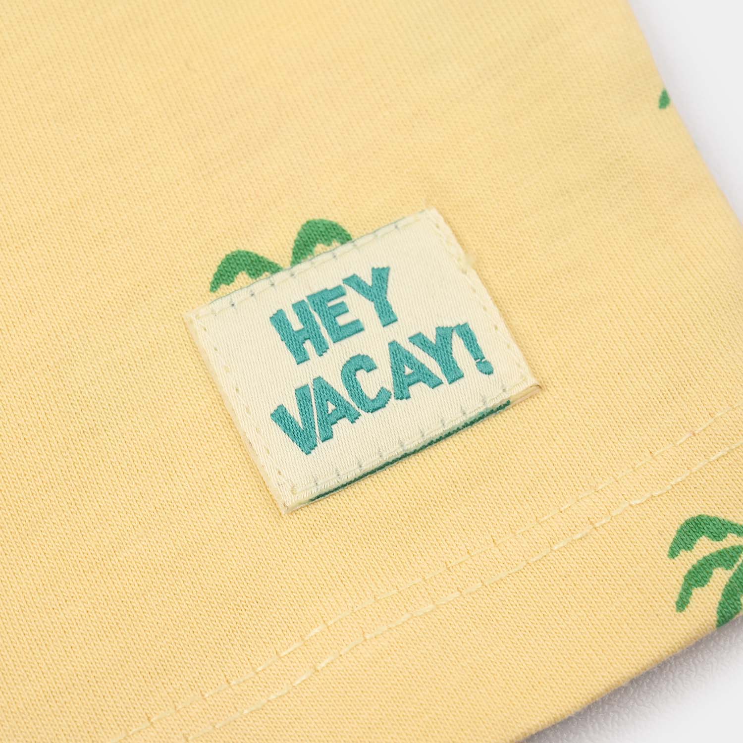 Infant Boys Jersey/Terry Sando (Hey Vacay) - Yellow - Image 2
