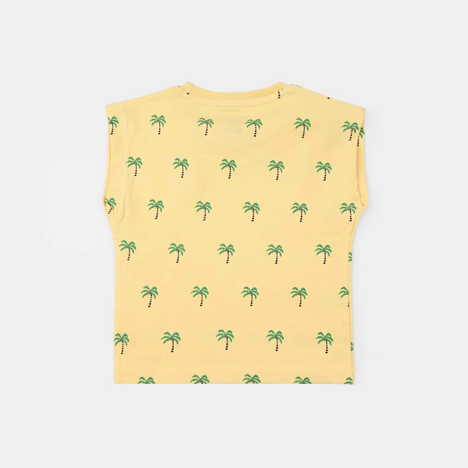 Infant Boys Jersey/Terry Sando (Hey Vacay) - Yellow - Image 4