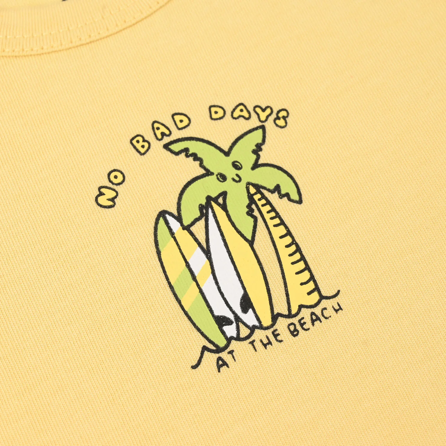 Infant Boys Jersey/Terry Sando (No Bad Day) - Yellow - Image 3