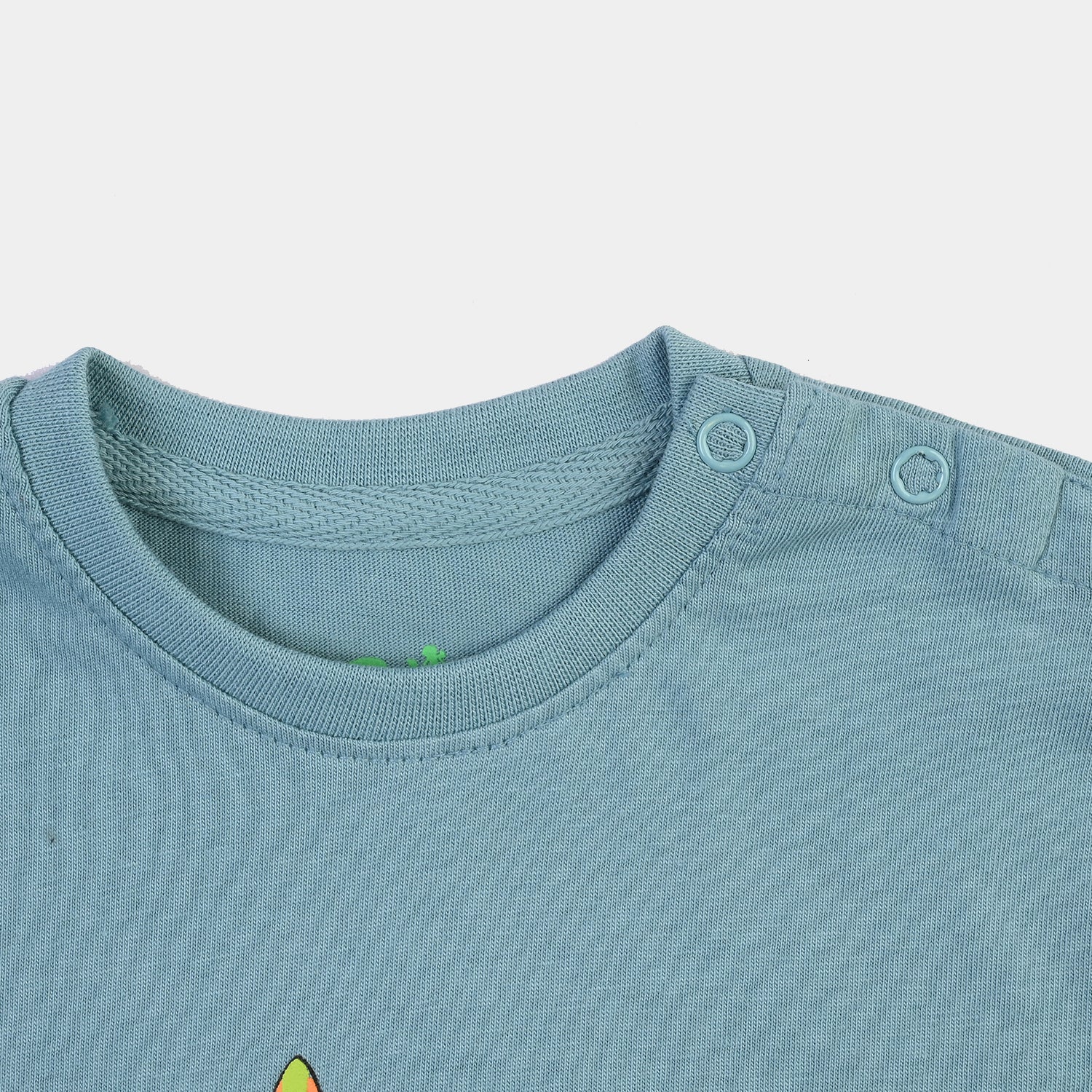 Infant Boys Jersey/Terry Sando Stitch- Blue - Image 3