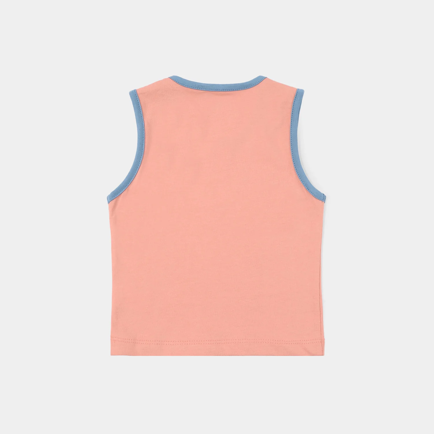 Infant Boys Jersey/Terry Sando (Stitch) - Peach - Image 4