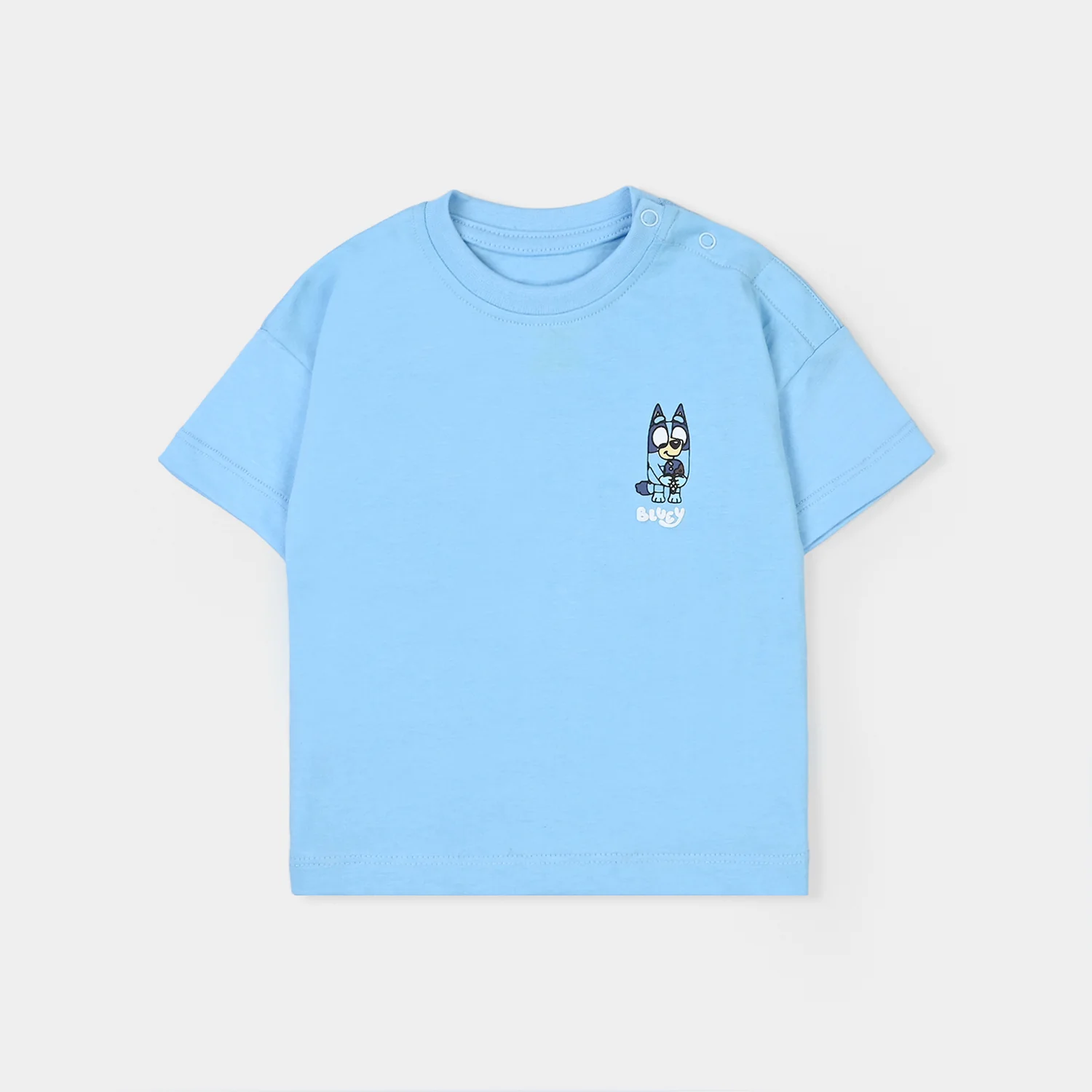 Infant Boys Jersey/Terry T-Shirt - Blue - Image 2