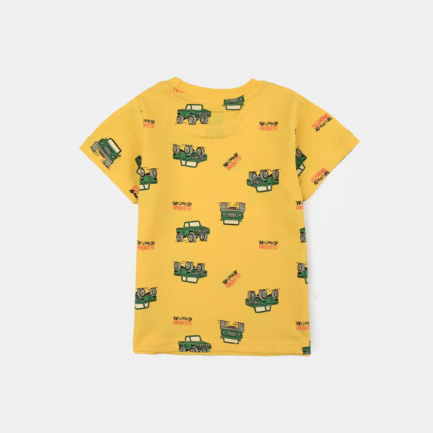 Infant Boys Jersey/Terry T-Shirt (legendary Adventure) - Yellow - Image 4