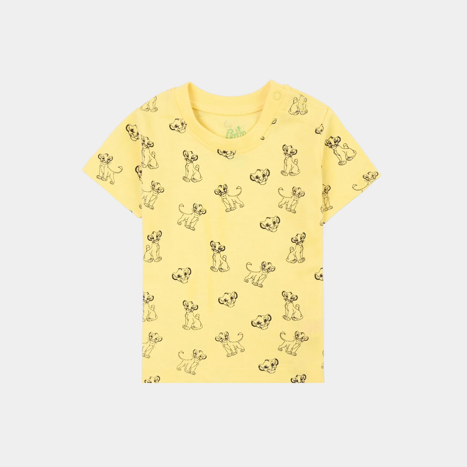 Infant Boys Poly Cotton Jersey Night Suit Character-Yellow - Image 3