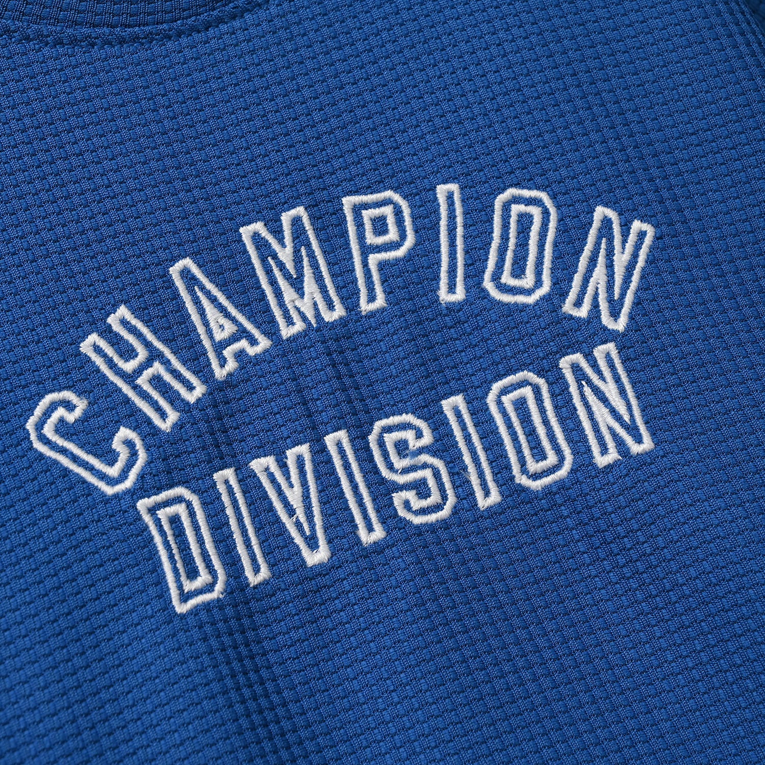 Infant Boys Poly Jersey Knitted Suit (CHAMPION) - Navy - Image 4