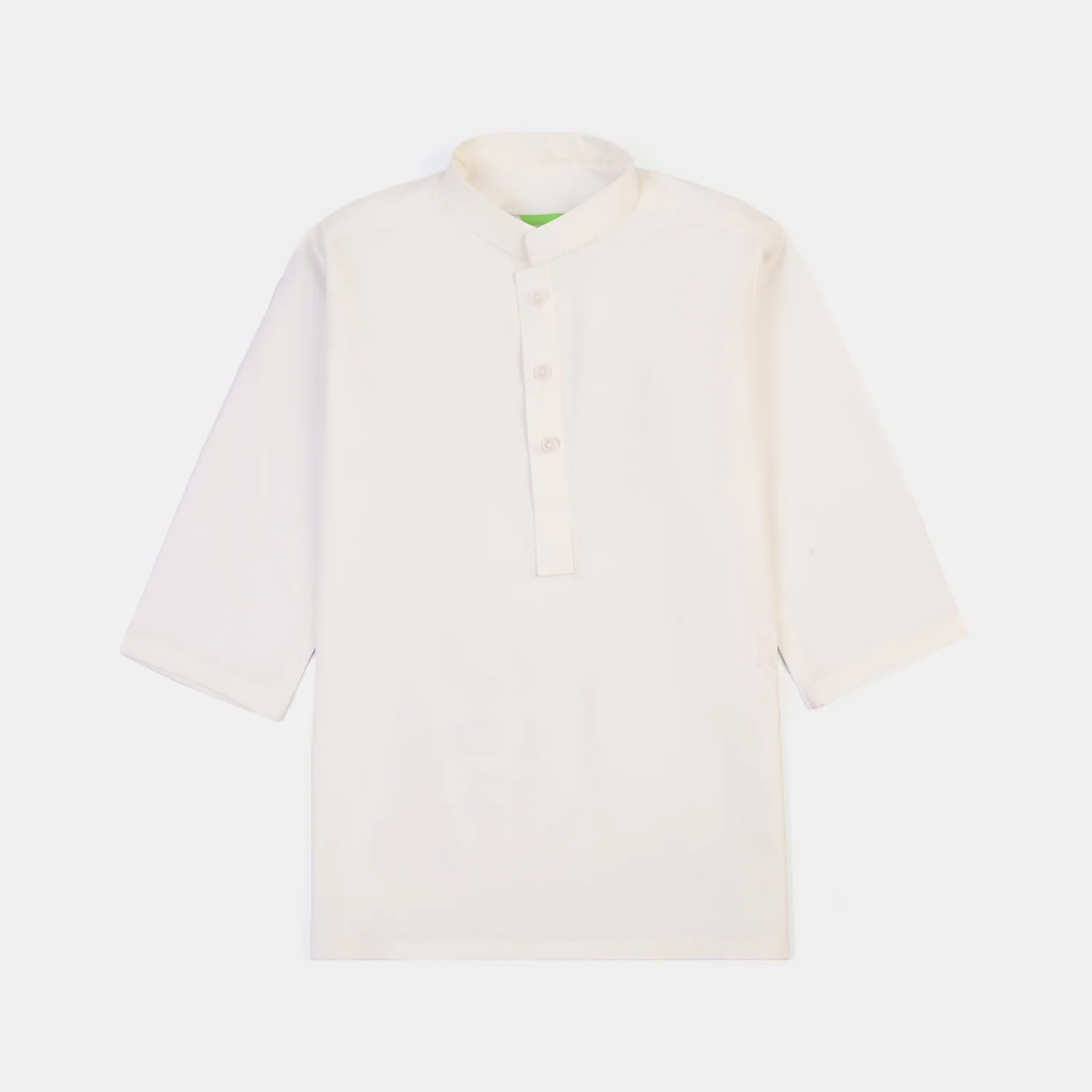 Infant Boys Poly Viscose 2Piece Suit (White Basic) - Image 2