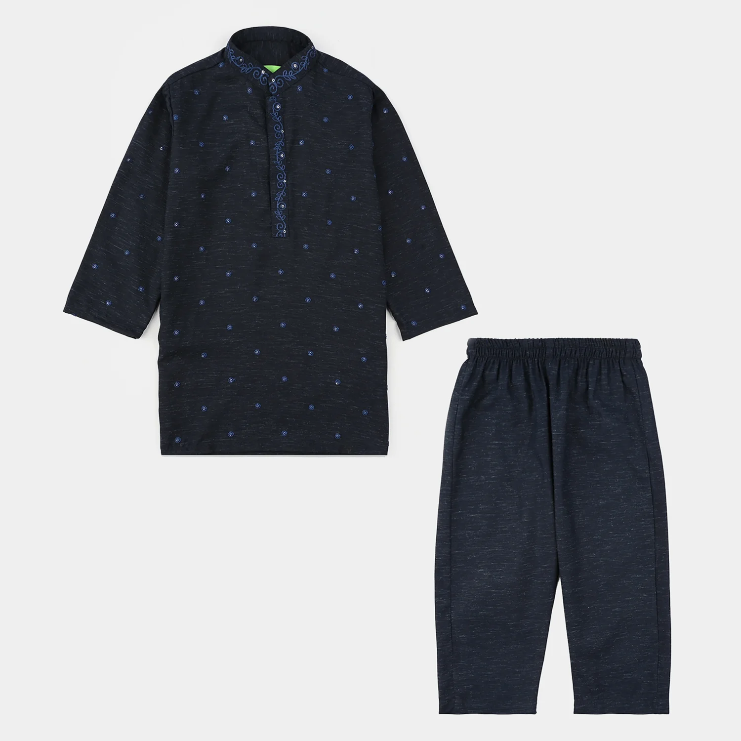 Infant Boys Poly Viscose Suit (Royal) - Blue - Image 4