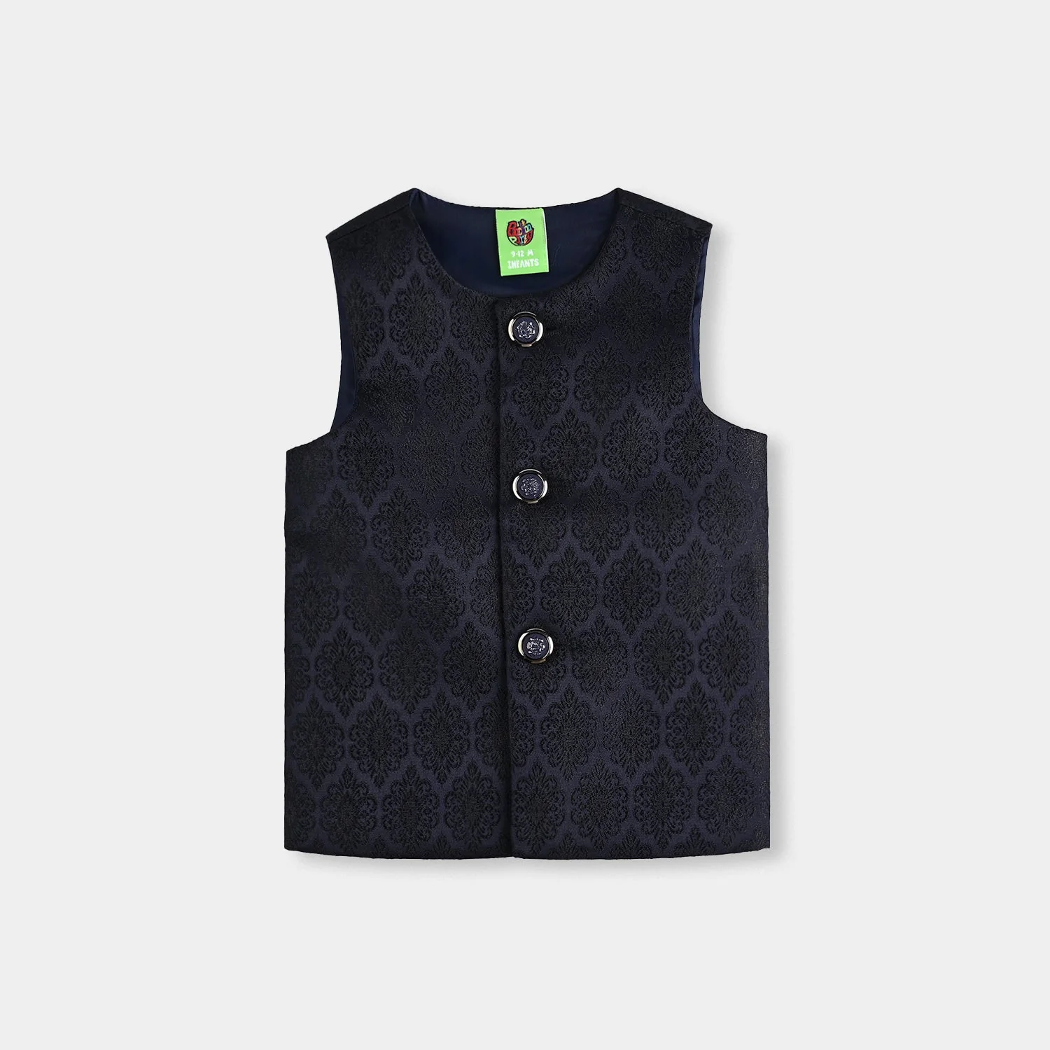 Infant Boys Poly Viscose Waistcoat - NAVY