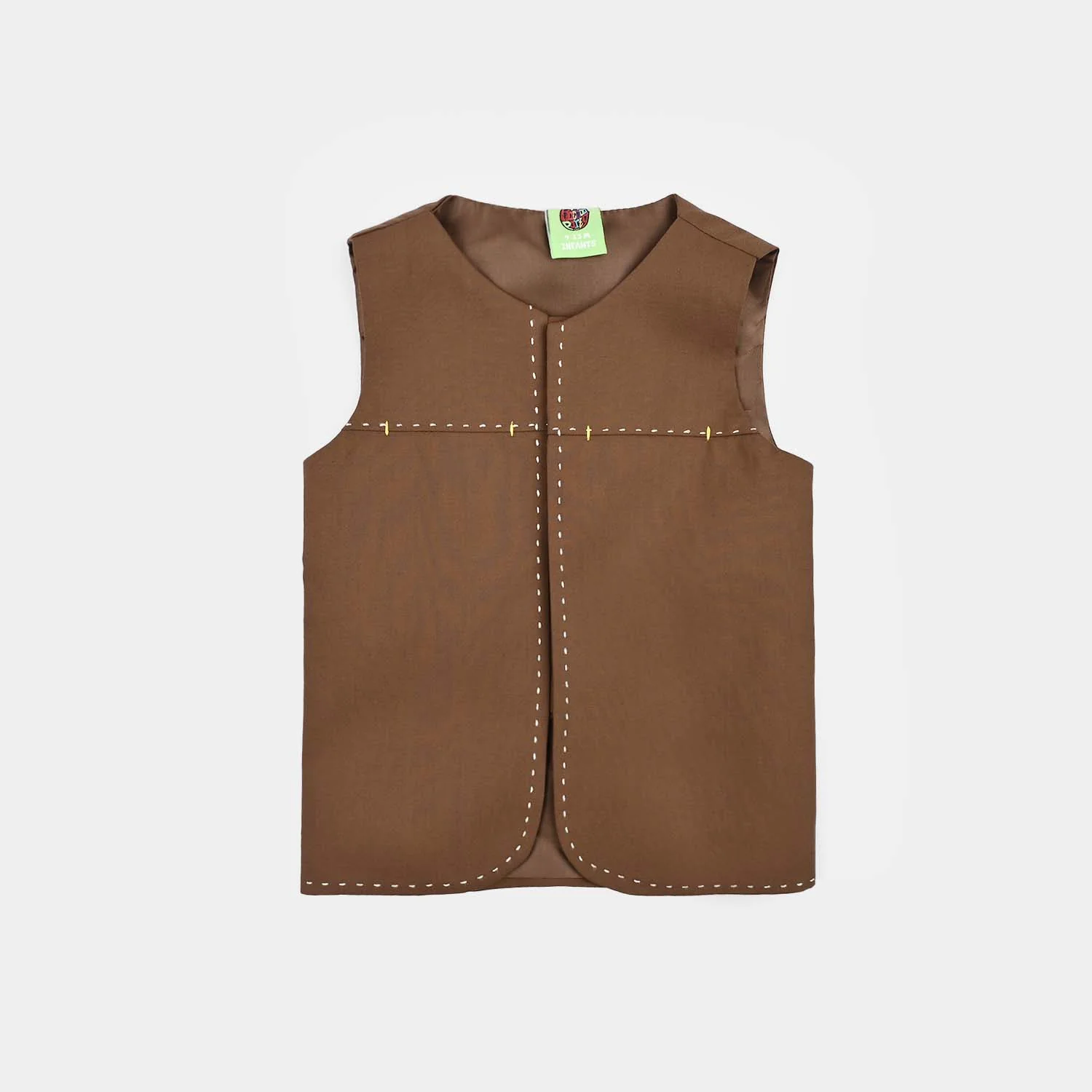 Infant Boys Poly Viscose 3Piece (Coca Brown) - Image 5