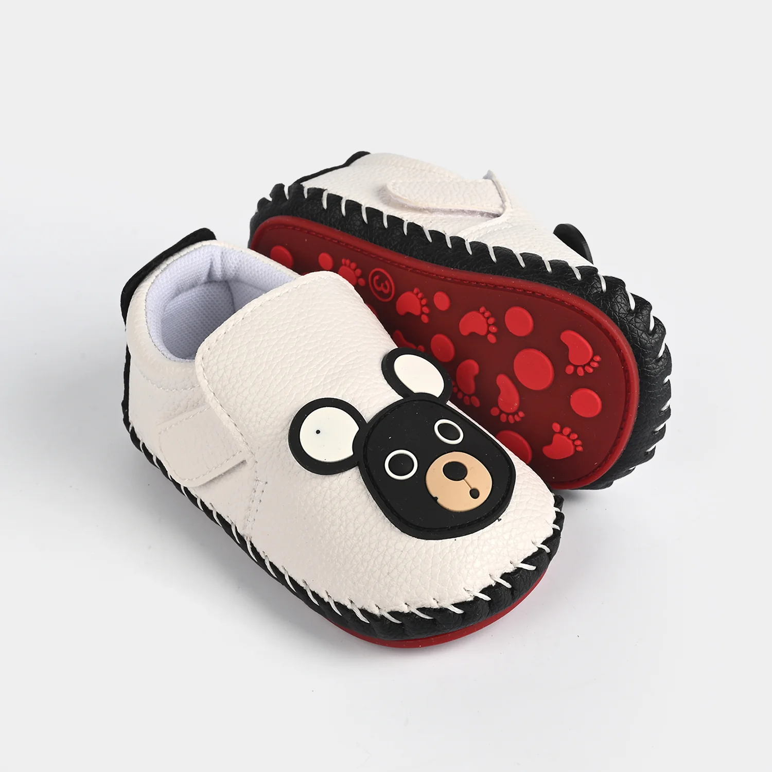 Infant Boys Shoes B279-White - Image 2