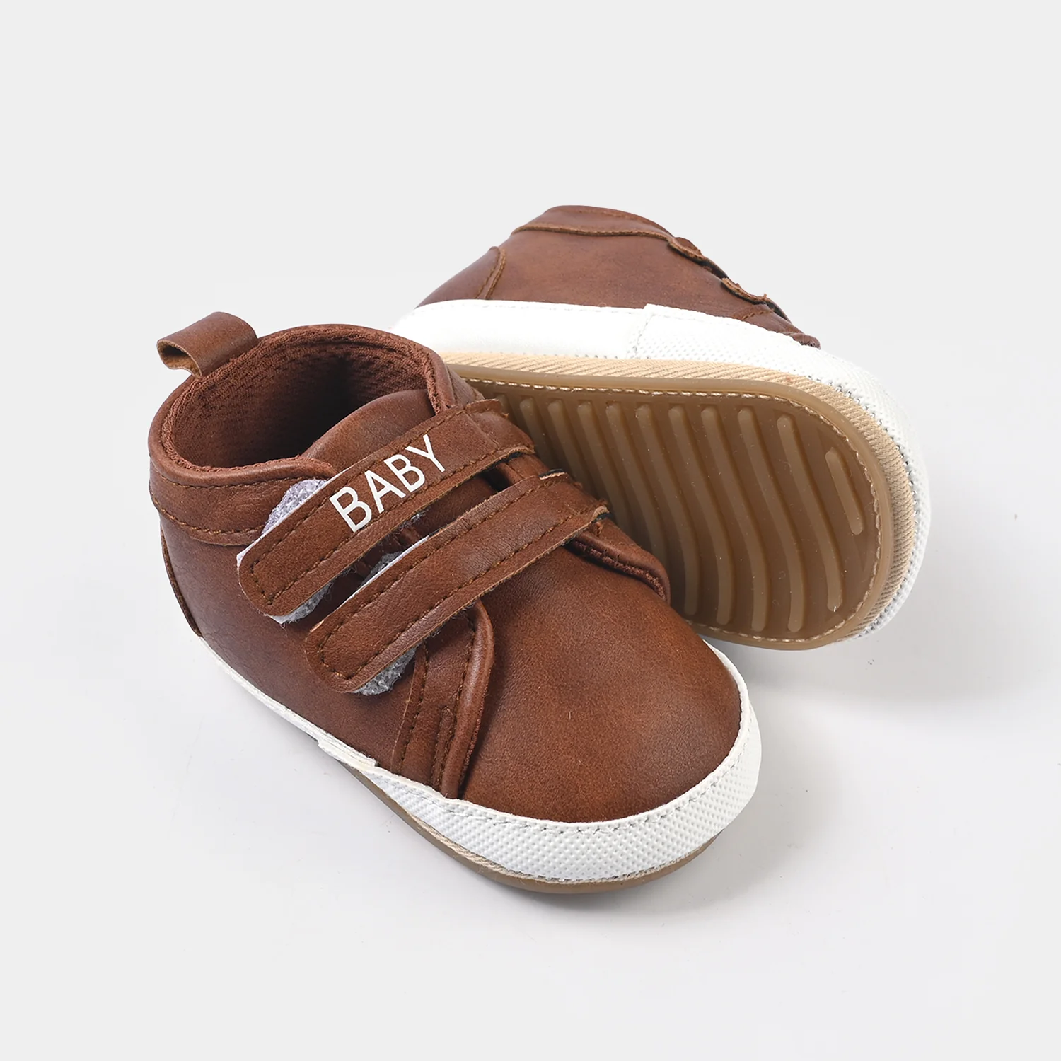 Infant Boys Shoes F02-BROWN - Image 2