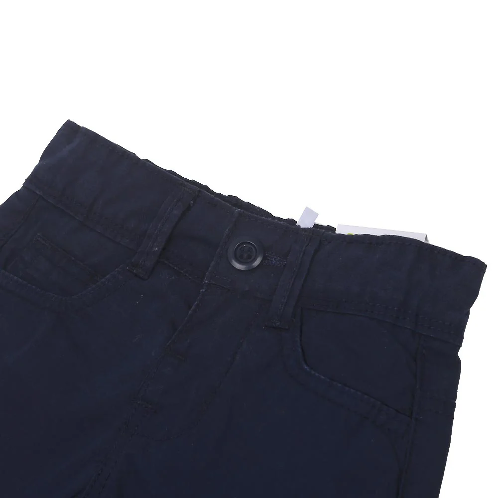 Infant Boys Short Cotton B-M - Navy Blue - Image 2