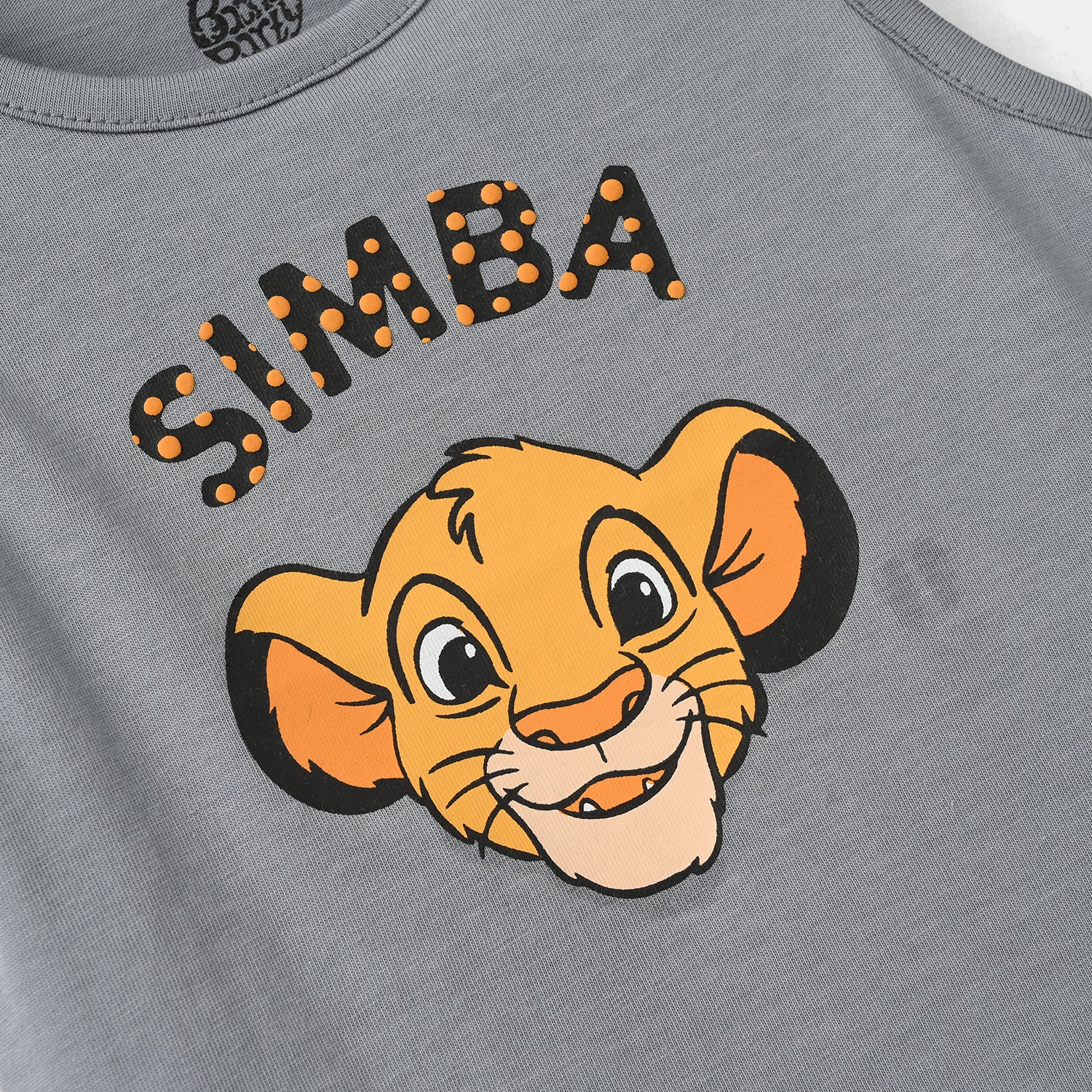 Infant Boys Slub Jersey Sando Lion - Image 2