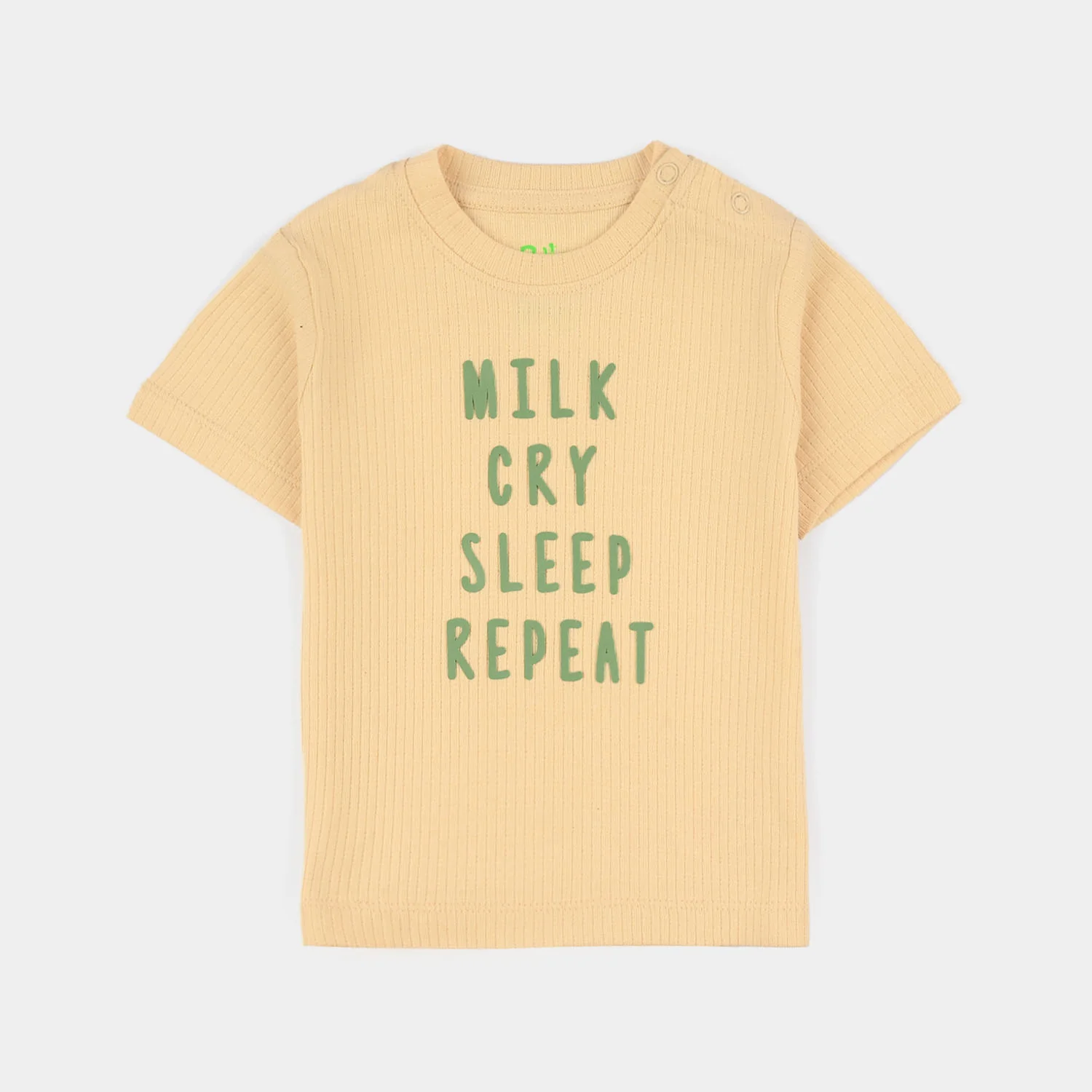 Infant Boys Yarn Dyed Suit (Repeat Hours) - Yellow/Green - Image 5