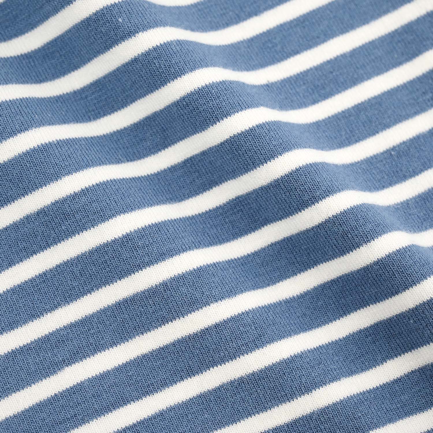 Infant Boys Yarn dyed jersey T-Shirt Happy Thoughts-Blue - Image 4