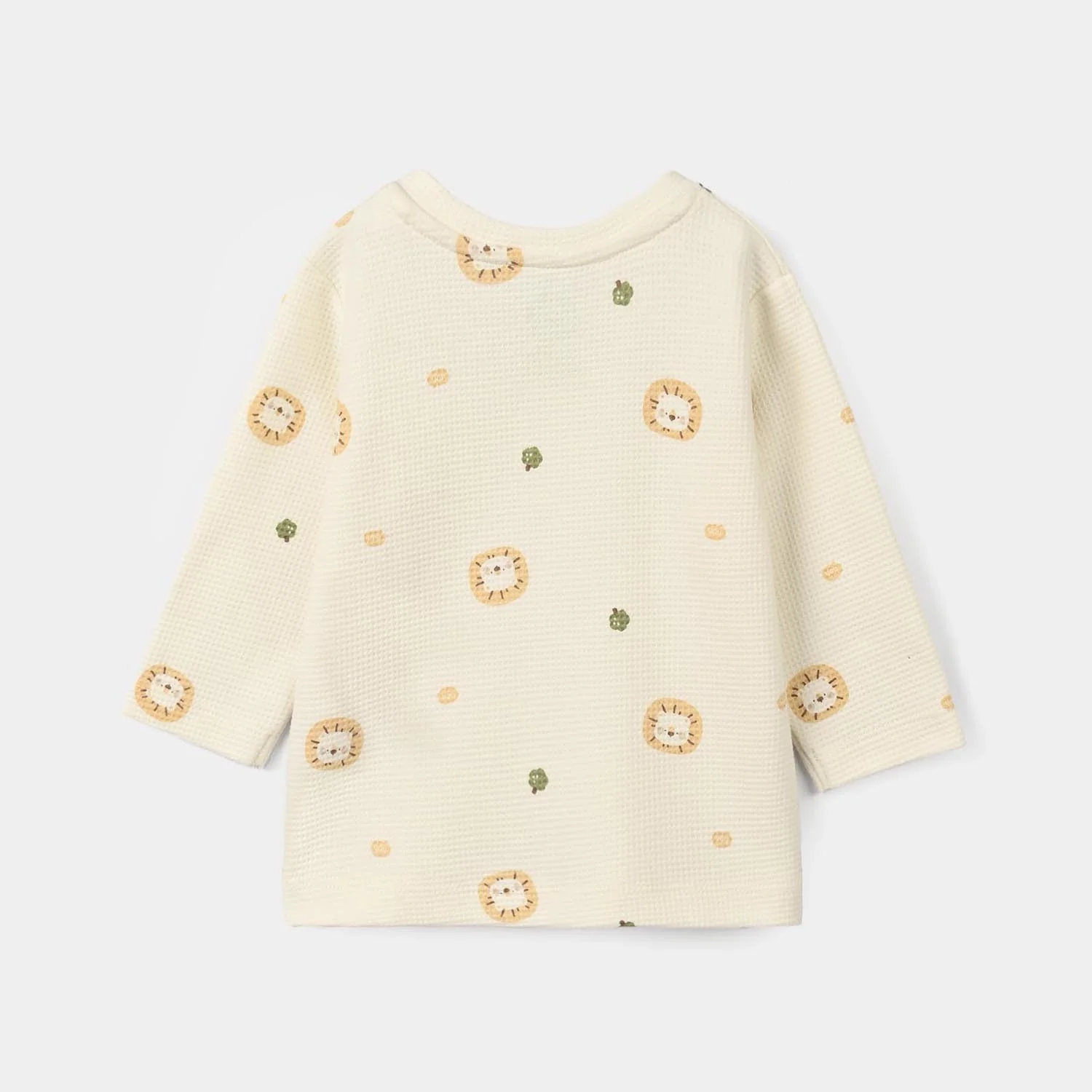 Infant Boys Thermal 2Pcs Suit Roar Me- Off-White - Image 5