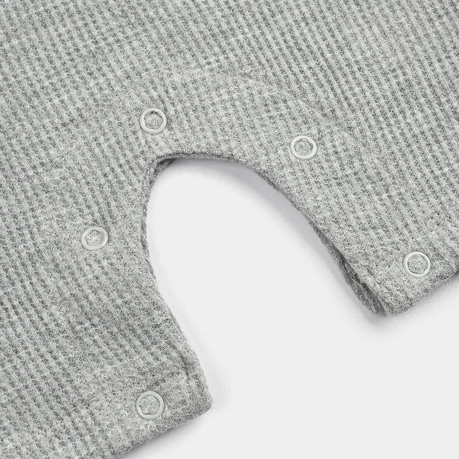 Infant Boys Thermal Romper Happy Baby-Heater.Grey - Image 3