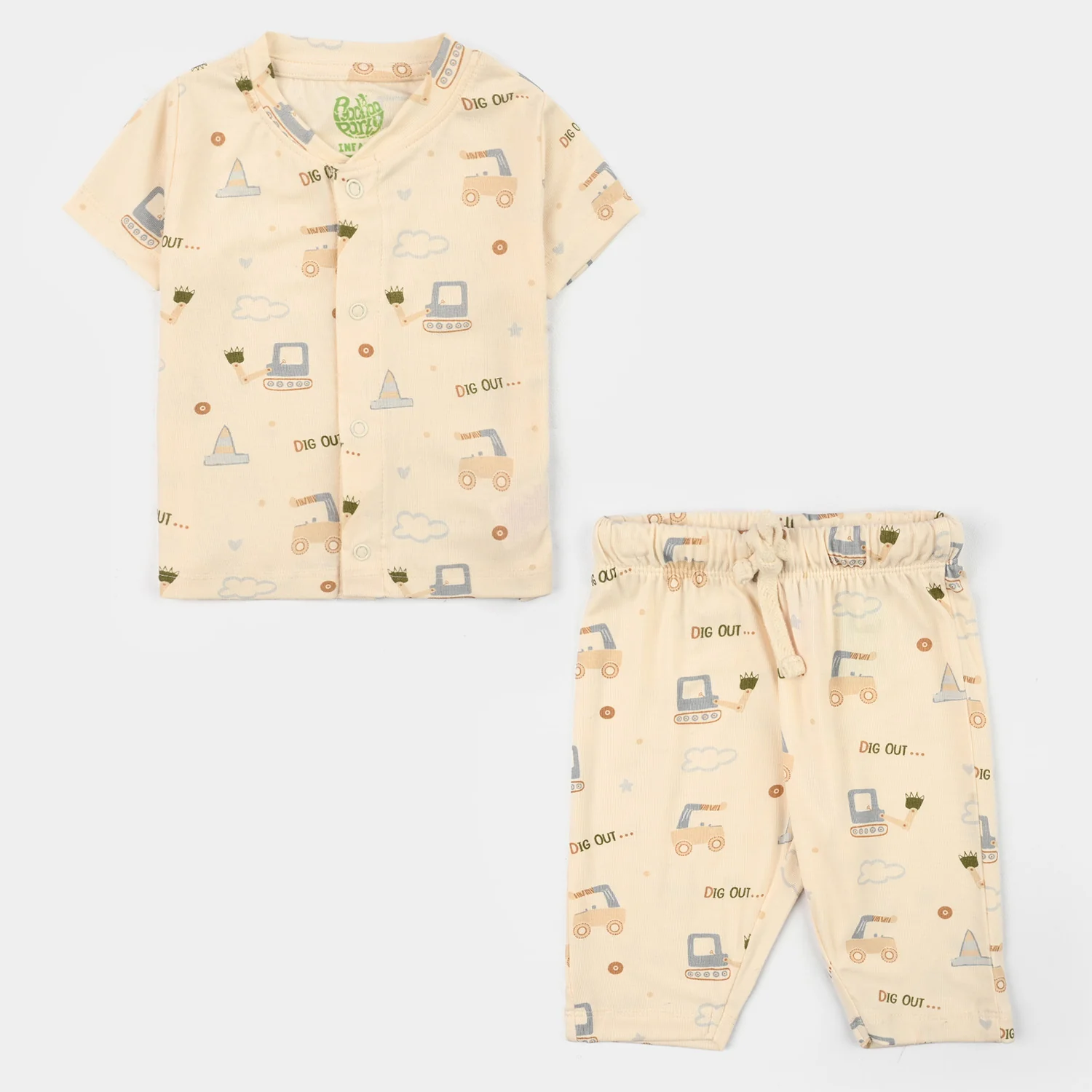 Infant Boys Bamboo Viscose 2Pcs Set (Rider)