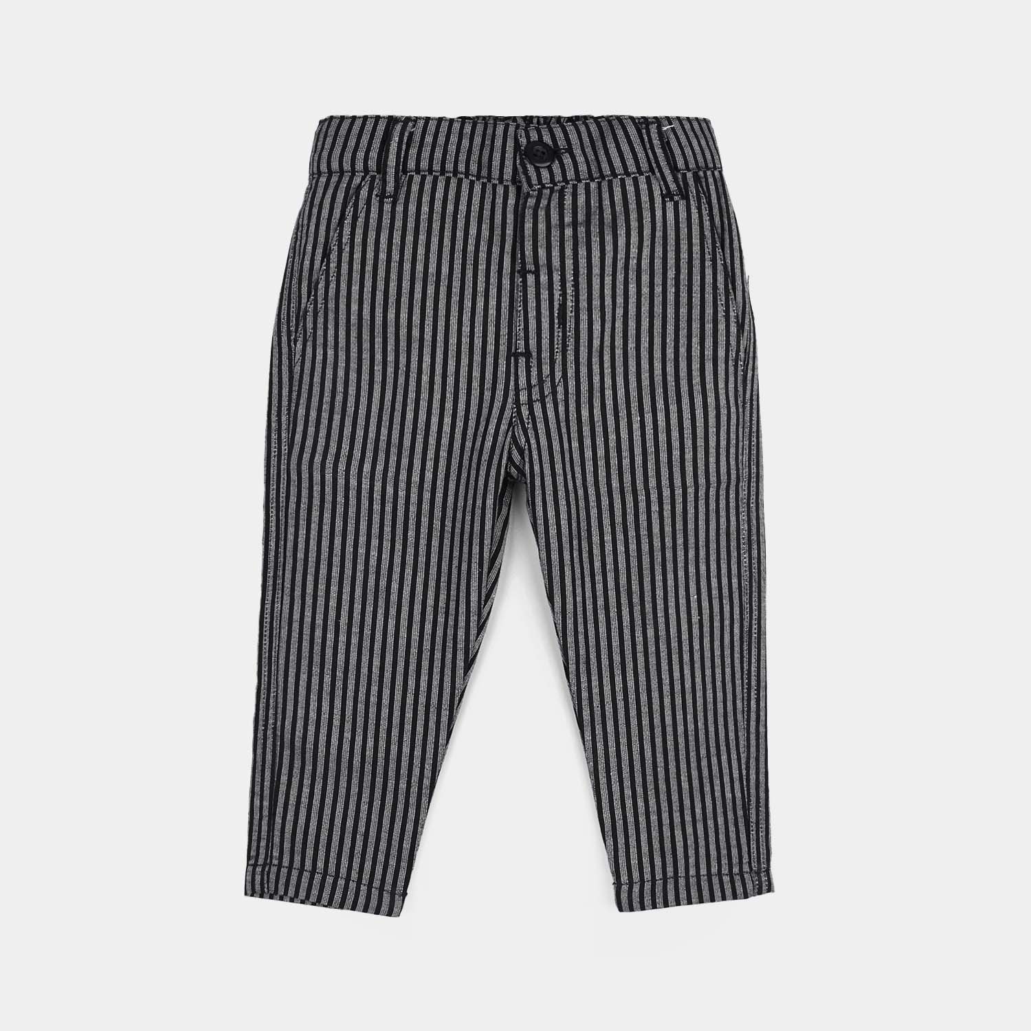 Infant Boys Yarn Dyed 3PC Suit-Gentleman-NAVY - Image 5
