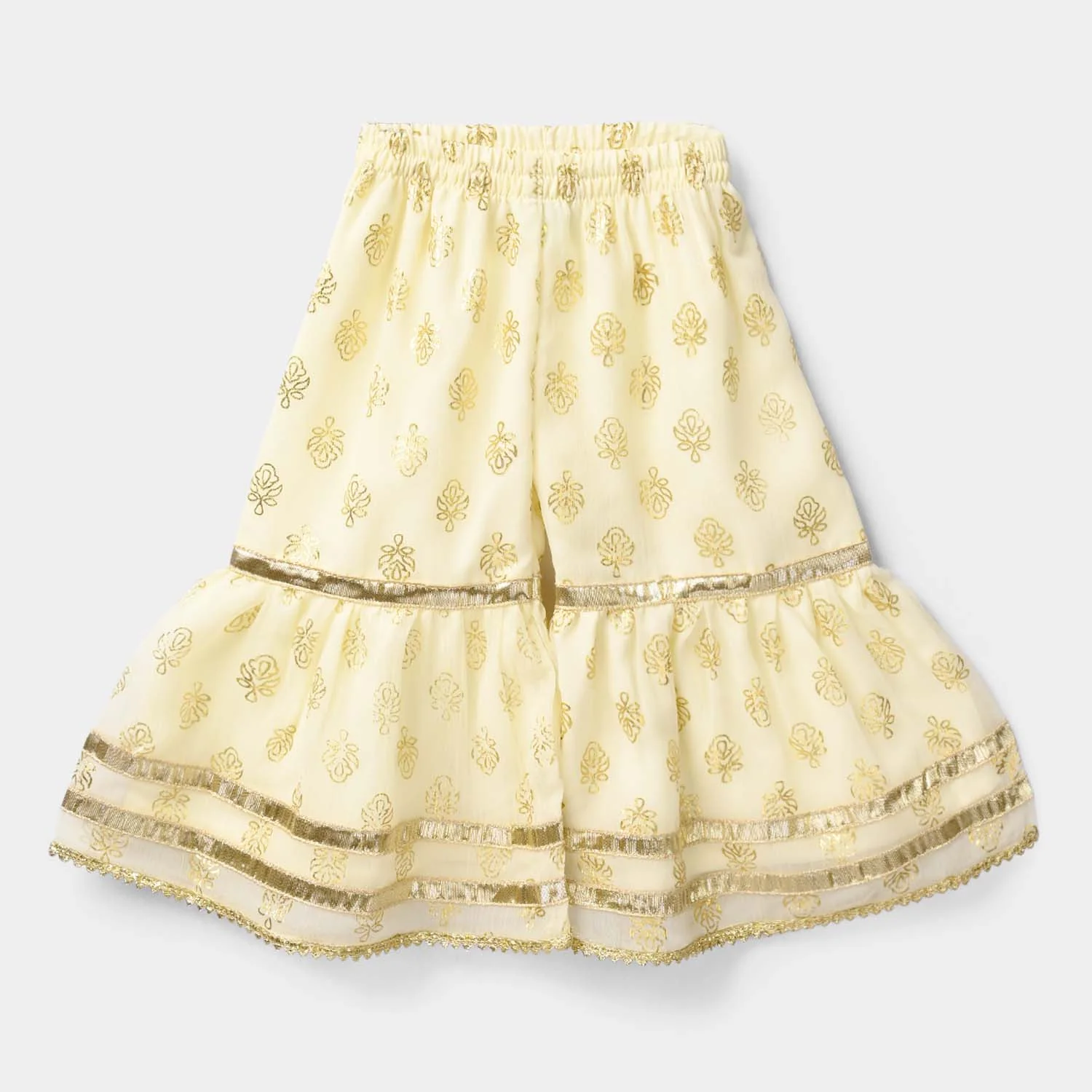 Infant Girls Chiffon 2Pcs (Sona) β Cream - Image 10